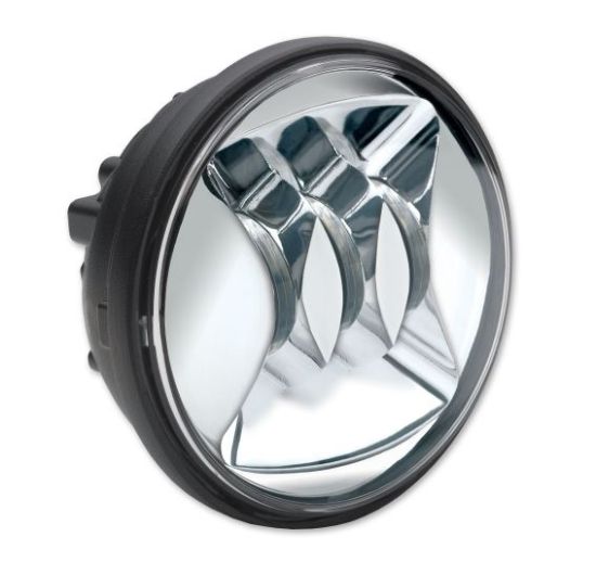 JW SPEAKER 6045-12V HARM FOG CHROME KIT - 0551593