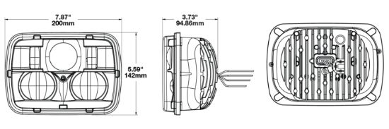 JW SPEAKER 8910 DOT/ECE RHT HTD CRM - 0554461