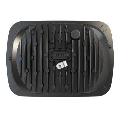 JW SPEAKER 8910-EV2 12/24V DOT/ECE RHT HTD BLK - 0554481