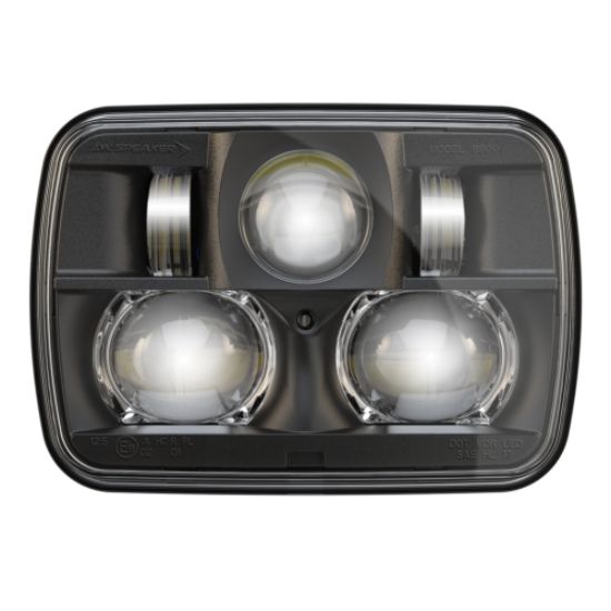JW SPEAKER 8900-EV2 12/24V DOT/ECE NON-HTD BLK - 0554491