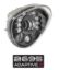 JW SPEAKER 8695A2-12V LED HEADLIGHT  BLACK - 0555151