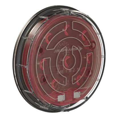 JW SPEAKER 234-12/24V FLASHER  RED - 0642091
