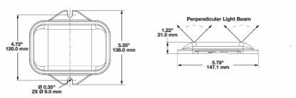 JW SPEAKER MODEL 210 - RED SOLAR FLASHER - 0647041