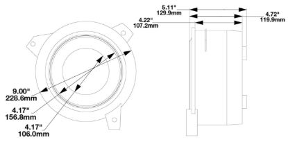 JW SPEAKER JL MOUNTING KIT BRACKET - 8200693