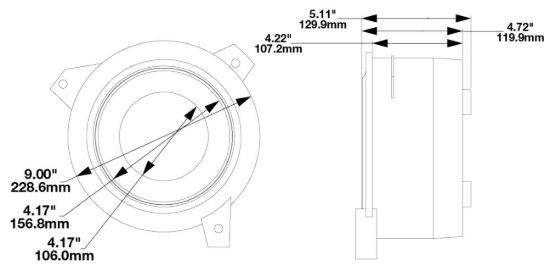 JW SPEAKER JL MOUNTING KIT BRACKET - 8200693