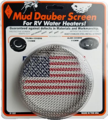 JCJ ENTERPR MUD DAUBER SCREEN FOR WATER HEATER - M1800