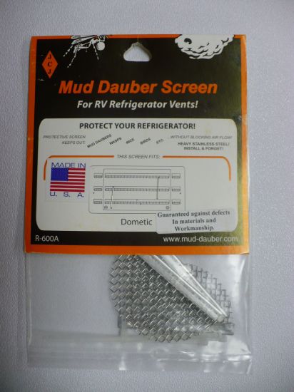 JCJ ENTERPR REFER VENT MUD DAUBER SCR - R600A
