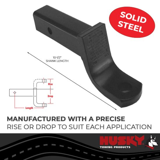 HUSKY TOWING BALL MT CLS IV 10-1/2X1X2-1/4 - 31362