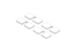 HUSKY TOWING BASE RAIL SPACER KIT - 31419