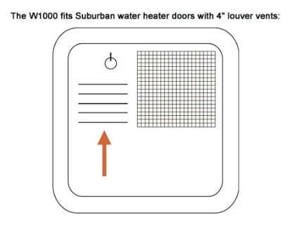 JCJ ENTERPR WATER HEATER MUD SCREEN - W1000