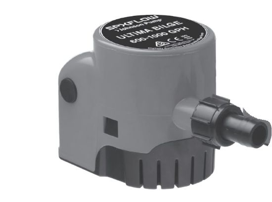 JOHNSON PUMP ULTIMA BILGE PMP 1000GPH 12V W/SWIT - 3247260003