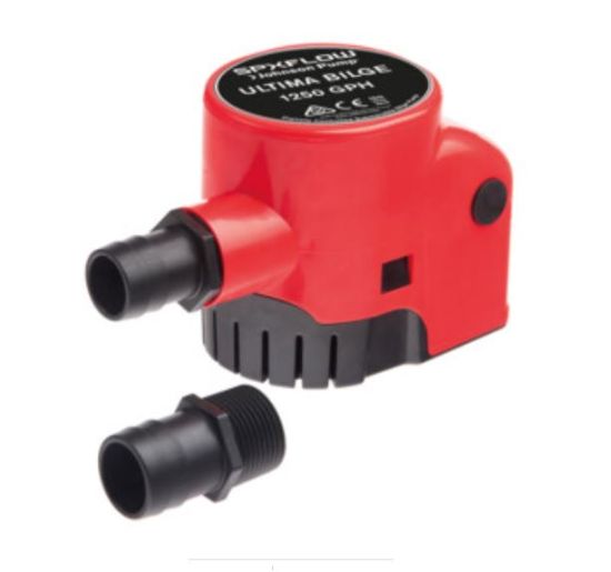 JOHNSON PUMP ULTIMA BILGE PMP 1250GPH 12V W/SWIT - 3247261002