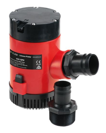 JOHNSON PUMP HD BILGE PUMP 4000GPH 24V NO SWITCH - 40084