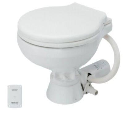 JOHNSON PUMP MARINE TOILET STANDARD 12V COMPACT - 804743501
