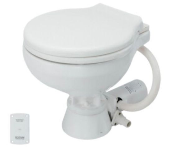 JOHNSON PUMP MARINE TOILET STANDARD 12V COMPACT - 804743501