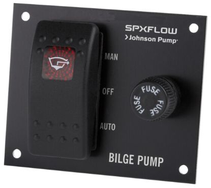 JOHNSON PUMP BILGE PUMP 3-WAY PANEL SWITCH  12V - 82044