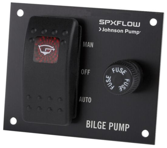 JOHNSON PUMP BILGE PUMP 3-WAY PANEL SWITCH  12V - 82044