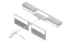 INDUST.BRUSH HITCH MOUNT SPLASH STOP - 3009796