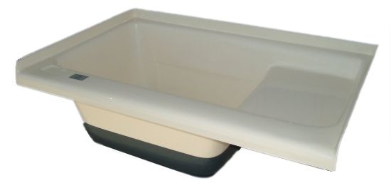 ICON LEFT HAND DRAIN POLAR WHT - 00474