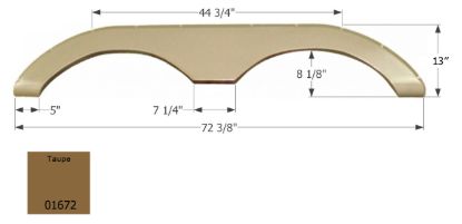 ICON KEYSTONE FENDER FS774TP - 01672