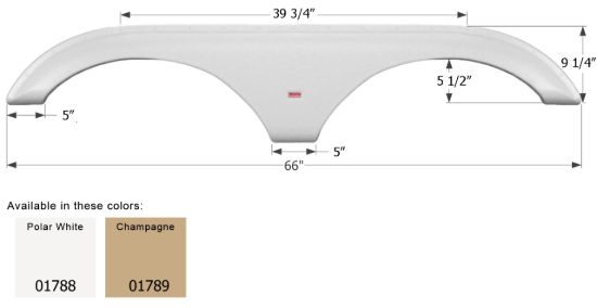 ICON DUTCHMEN FENDER FS1788PW - 01788