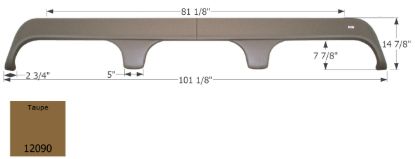 ICON HOLIDAY RAMBLER FENDER - 12090