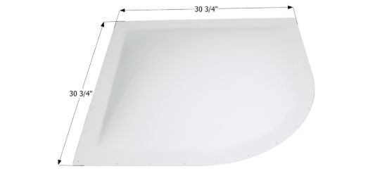 ICON SKYLIGHT  RSL26W  WHITE - 12591