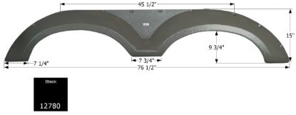ICON FENDER SKIRT  TANDEM  COACHMEN  FS2 - 12780
