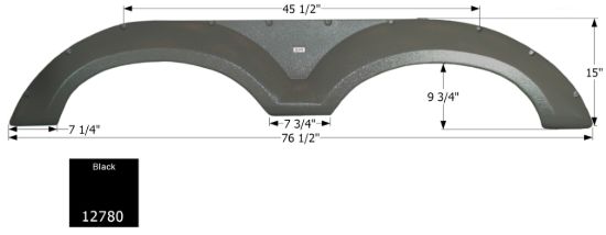 ICON FENDER SKIRT  TANDEM  COACHMEN  FS2 - 12780