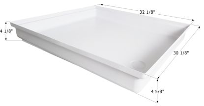 ICON SHOWER PAN SP300-PW ASSMBLY - 12873