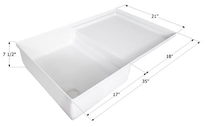 ICON SHOWER COMBO PAN SP-400 PAN ONLY - 12893