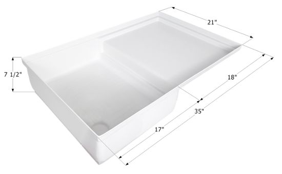 ICON SHOWER COMBO PAN SP-400 PAN ONLY - 12893