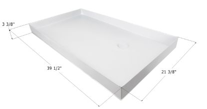 ICON SHOWER PAN  SP500-PW  ASSEMBLY - 14069