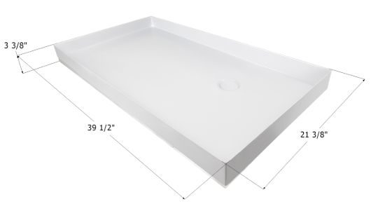 ICON SHOWER PAN  SP500-PW  ASSEMBLY - 14069