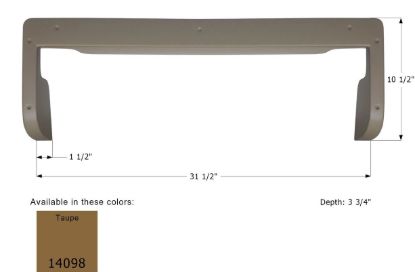 ICON STEP TRIM  KEYSTONE  TAUPE - 14098