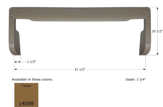 ICON STEP TRIM  KEYSTONE  TAUPE - 14098