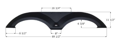 ICON FOREST RIVER TANDEM FENDER FS4183 - 14183