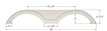 ICON FENDER SKIRT  TANDEM  EVERGREEN  FS - 14188