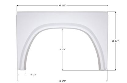 ICON FENDER SKIRT  SINGLE  DAMON  FS4261 - 14261