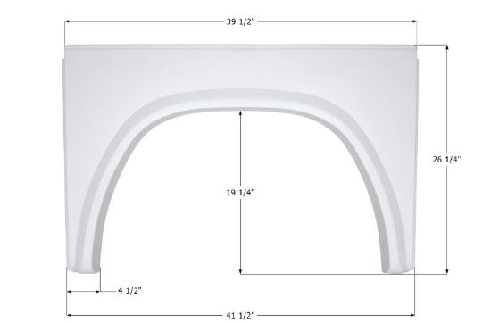 ICON FENDER SKIRT  SINGLE  DAMON  FS4261 - 14261