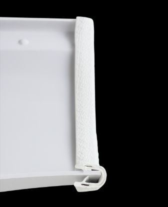 ICON END CAP FENDER SKIRT SPLIT WHITE - 14516