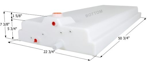 ICON FRESH WATER TANK  WT3855  50 3/4X22 - 14887