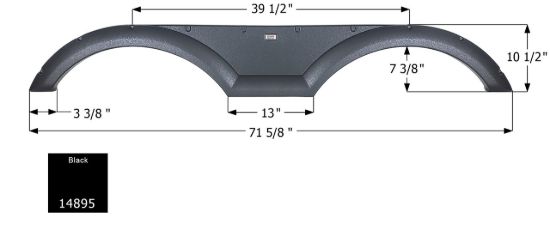 ICON FENDER SKIRT  TANDEM  HEARTLAND  FS - 14895