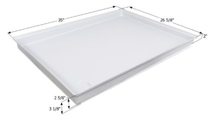 ICON SHOWER PAN  SP600-PW - 15037