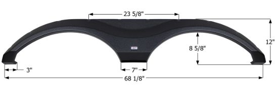 ICON FENDER SKIRT  TANDEM  GRAND DESIGN - 15158