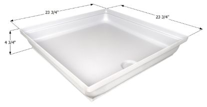 ICON SHOWER PAN  SP2424-PW - 15235