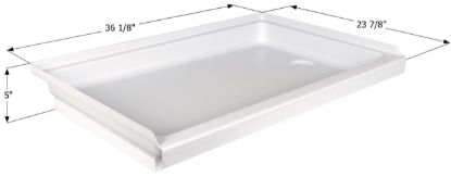 ICON SHOWER PAN  SP2436RH-PW  RH DRAIN - 15241