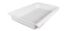 ICON SHOWER PAN  SP2438-PW  CENTER DRAIN - 15242