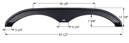 ICON FENDER SKIRT  TANDEM  PACIFIC COACH - 15404