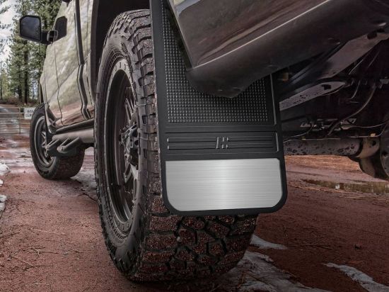 HUSKYLINER RUBBER RR MUD FLAPS-12' W/WEIGHT - 55101